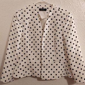 Nine West Polka Dot Jacket